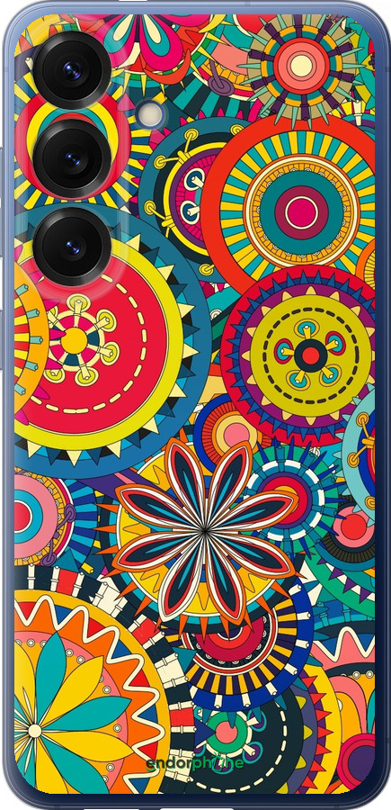 Силиконовый чехол Узор 5 для Samsung Galaxy S25 Plus - 902u-3826 изображение 