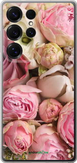 Силиконовый чехол Розы v2 для Samsung Galaxy S25 Ultra - 2320u-3805 изображение 