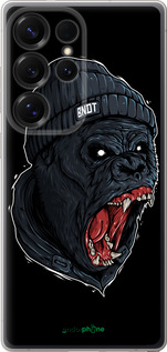 Силиконовый чехол Обезьяна в ярости для Samsung Galaxy S25 Ultra - 4137u-3805 изображение 