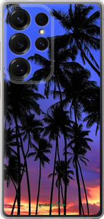 Силиконовый чехол Пальмы для Samsung Galaxy S25 Ultra - 4324u-3805 изображение 