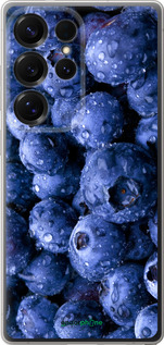 Силиконовый чехол Голубика для Samsung Galaxy S25 Ultra - 4459u-3805 изображение 