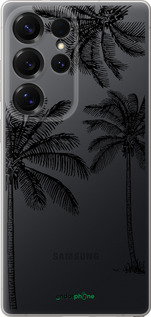 Силиконовый чехол Пальмы1 для Samsung Galaxy S25 Ultra - 4634u-3805 изображение 