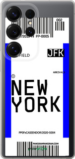 Силиконовый чехол New York для Samsung Galaxy S25 Ultra - 4861u-3805 изображение 
