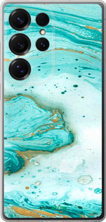 Силіконовий чехол Мармуровий для Samsung Galaxy S25 Ultra - 4895u-3805 изображение 