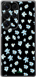 Силиконовый чехол Цветочный для Samsung Galaxy S25 Ultra - 4900u-3805 изображение 