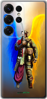 Силиконовый чехол Воин-Ангел для Samsung Galaxy S25 Ultra - 5317u-3805 изображение 