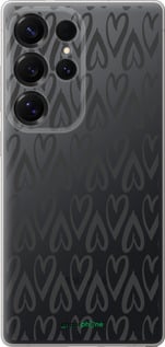Силиконовый чехол Сердца v2 для Samsung Galaxy S25 Ultra - 5497u-3805 изображение 