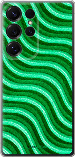 Силиконовый чехол Волнистые линии для Samsung Galaxy S25 Ultra - 5578u-3805 изображение 