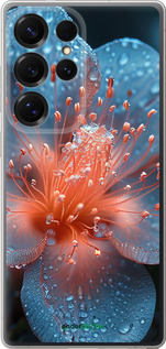 Силиконовый чехол Роса на цветке для Samsung Galaxy S25 Ultra - 6039u-3805 изображение 