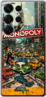 Силіконовий чехол Міський драйв Monopoly для Samsung Galaxy S25 Ultra - 6088u-3805 изображение 