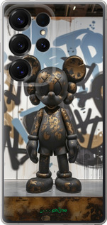 Силиконовый чехол Bronze kaws v2 для Samsung Galaxy S25 Ultra - 6098u-3805 изображение 
