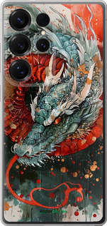 Силіконовий чехол Стихія вогню для Samsung Galaxy S25 Ultra - 6101u-3805 изображение 
