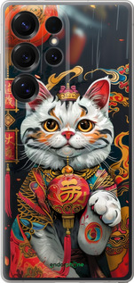 Силіконовий чехол China Cat v2 для Samsung Galaxy S25 Ultra - 6135u-3805 изображение 