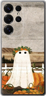 Силиконовый чехол Призрак для Samsung Galaxy S25 Ultra - 6245u-3805 изображение 