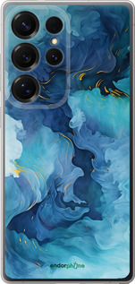 Силиконовый чехол Акварель для Samsung Galaxy S25 Ultra - 6320u-3805 изображение 