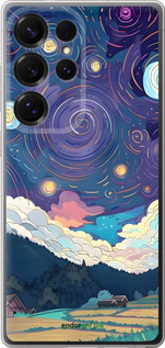 Силиконовый чехол Креативный арт для Samsung Galaxy S25 Ultra - 6322u-3805 изображение 