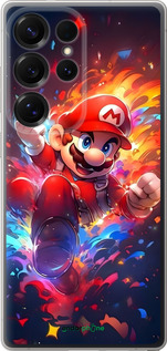 Силиконовый чехол Супер Марио для Samsung Galaxy S25 Ultra - 6342u-3805 изображение 