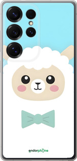 Силиконовый чехол Милый барашек для Samsung Galaxy S25 Ultra - 6355u-3805 изображение 