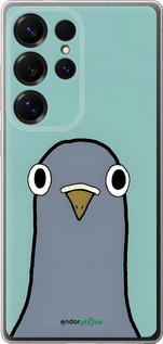 Силиконовый чехол Голубь для Samsung Galaxy S25 Ultra - 6388u-3805 изображение 