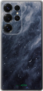 Силиконовый чехол Голубые облака, Голубая луна для Samsung Galaxy S25 Ultra - 6398u-3805 изображение 