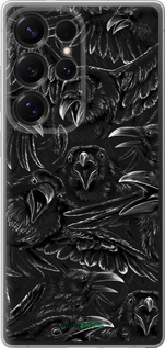 Силіконовий чехол Вороня лють для Samsung Galaxy S25 Ultra - 6474u-3805 изображение 