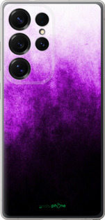 Силиконовый чехол Абстрактная композиция в фиолетовых тонах для Samsung Galaxy S25 Ultra - 6478u-3805 изображение 
