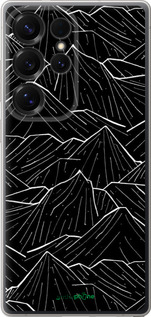 Силиконовый чехол С изображением Темных гор для Samsung Galaxy S25 Ultra - 6489u-3805 изображение 