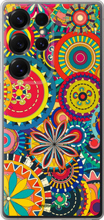 Силиконовый чехол Узор 5 для Samsung Galaxy S25 Ultra - 902u-3805 изображение 