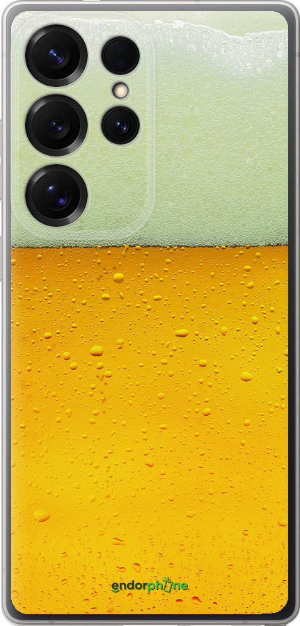 Силиконовый чехол Пиво для Samsung Galaxy S25 Ultra - 1145u-3805 изображение 