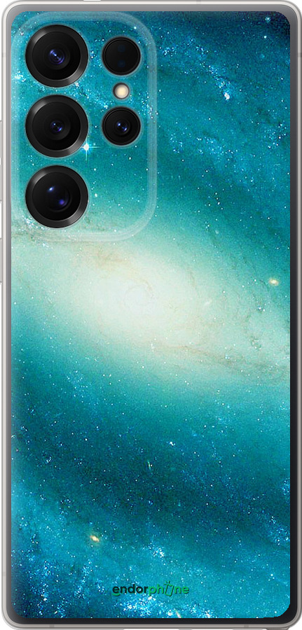 Силиконовый чехол Голубая галактика для Samsung Galaxy S25 Ultra - 177u-3805 изображение 
