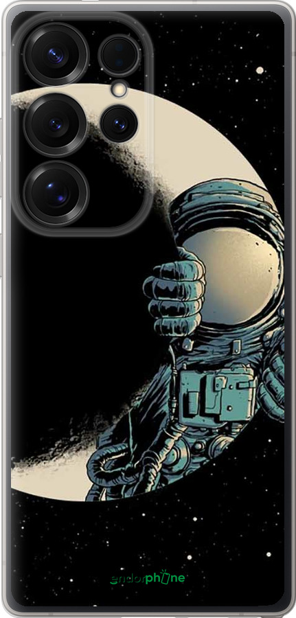 Силіконовий чехол Астронавт для Samsung Galaxy S25 Ultra - 4134u-3805 изображение 