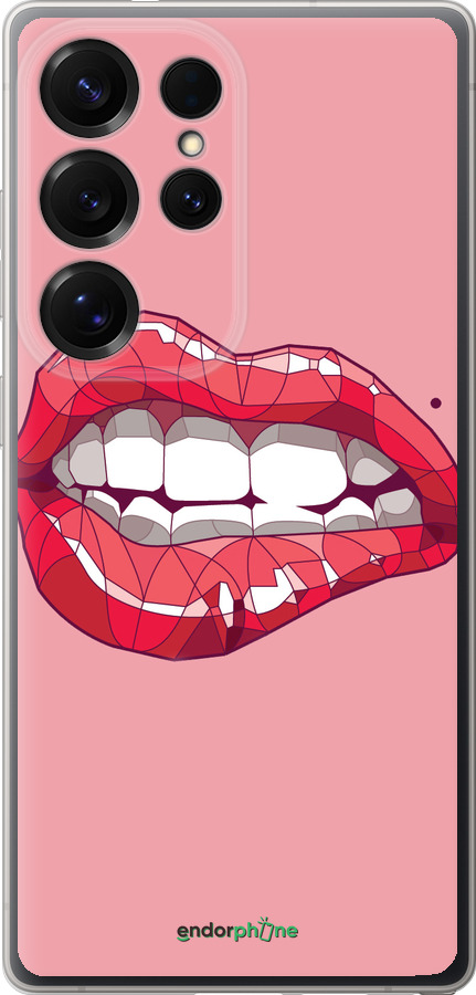Силіконовий чехол Sexy lips для Samsung Galaxy S25 Ultra - 4174u-3805 изображение 