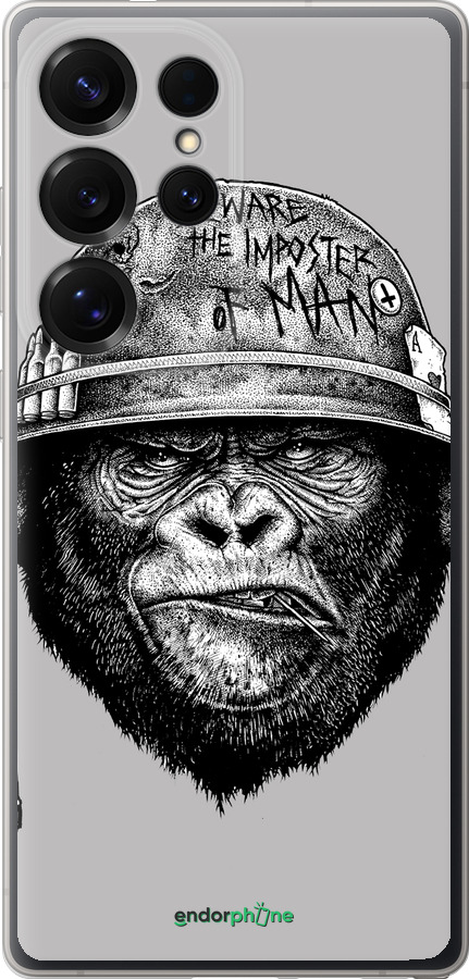 Силиконовый чехол military monkey для Samsung Galaxy S25 Ultra - 4177u-3805 изображение 