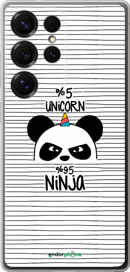 Силиконовый чехол Ниндзя для Samsung Galaxy S25 Ultra - 4281u-3805 изображение 