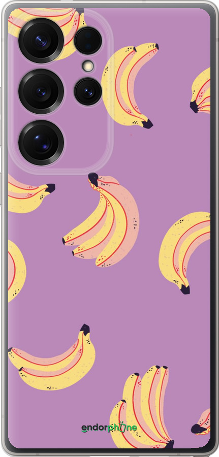 Силиконовый чехол Бананы для Samsung Galaxy S25 Ultra - 4312u-3805 изображение 