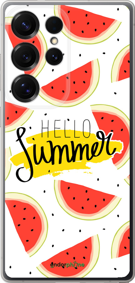 Силиконовый чехол Hello Summer для Samsung Galaxy S25 Ultra - 4356u-3805 изображение 