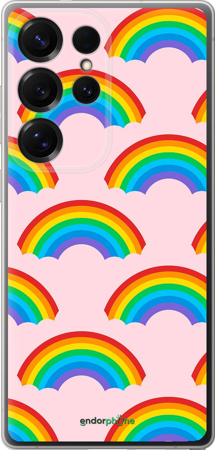Силіконовий чехол Rainbows для Samsung Galaxy S25 Ultra - 4478u-3805 изображение 