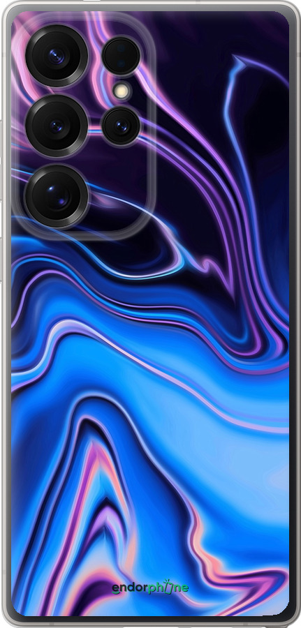 Силиконовый чехол Узор воды для Samsung Galaxy S25 Ultra - 4491u-3805 изображение 