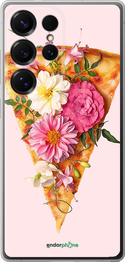 Силиконовый чехол pizza для Samsung Galaxy S25 Ultra - 4492u-3805 изображение 