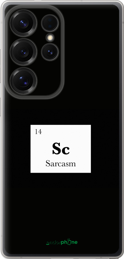 Силиконовый чехол Сарказм для Samsung Galaxy S25 Ultra - 4501u-3805 изображение 