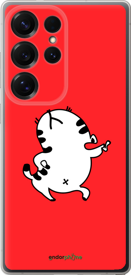 Силіконовий чехол Кошеня для Samsung Galaxy S25 Ultra - 4577u-3805 изображение 