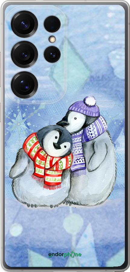 Силіконовий чехол Новорічний 5 для Samsung Galaxy S25 Ultra - 4618u-3805 изображение 