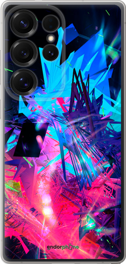 Силиконовый чехол Абстрактный чехол для Samsung Galaxy S25 Ultra - 4681u-3805 изображение 