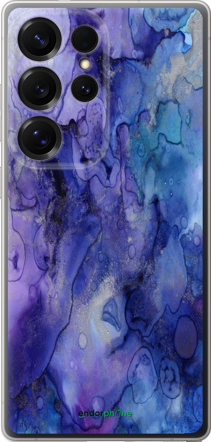 Силиконовый чехол Мрамор 7 для Samsung Galaxy S25 Ultra - 4802u-3805 изображение 