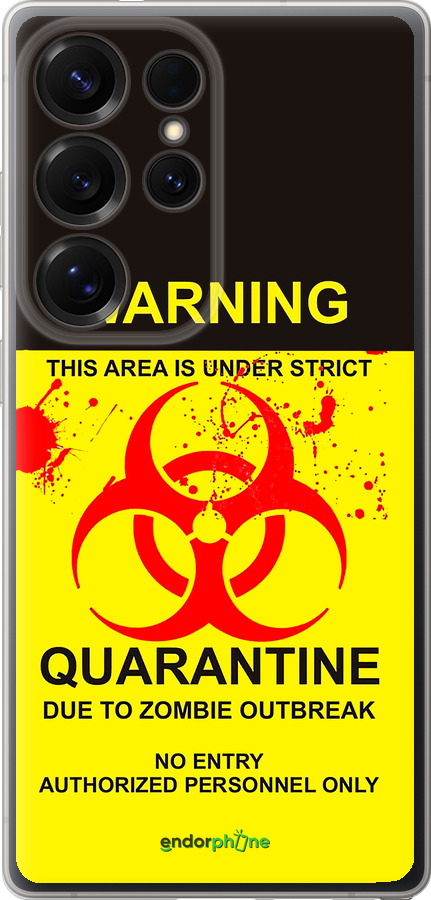 Силиконовый чехол Biohazard  9 для Samsung Galaxy S25 Ultra - 4825u-3805 изображение 