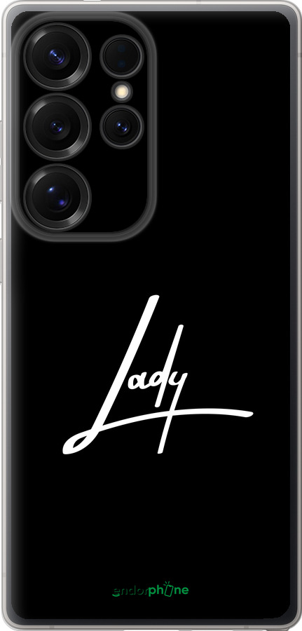 Силиконовый чехол Lady 2 для Samsung Galaxy S25 Ultra - 4867u-3805 изображение 