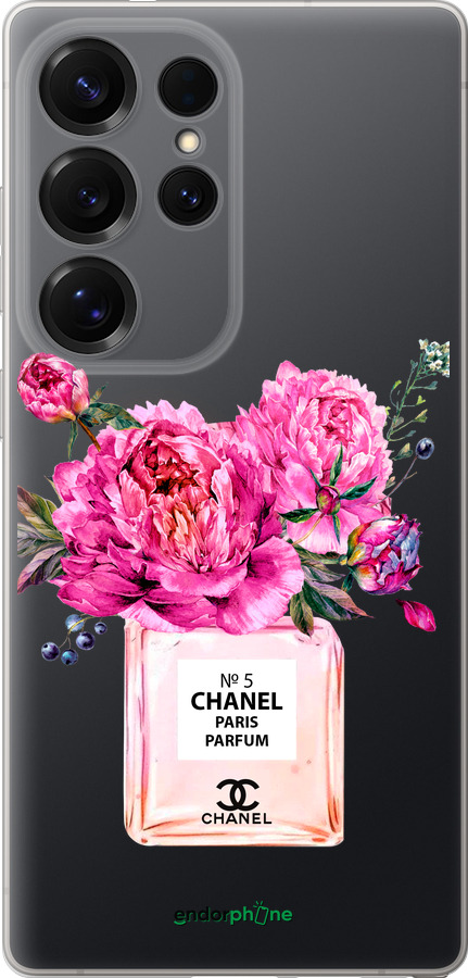 Силиконовый чехол Chanel для Samsung Galaxy S25 Ultra - 4906u-3805 изображение 