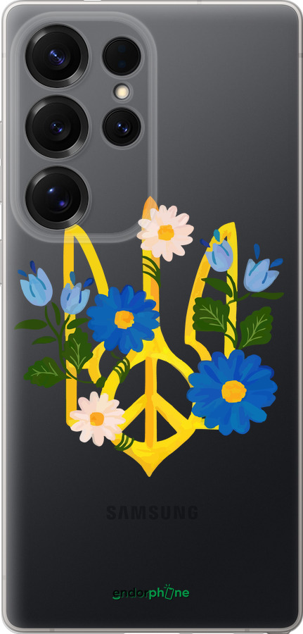 Силиконовый чехол Герб v3 для Samsung Galaxy S25 Ultra - 5265u-3805 изображение 