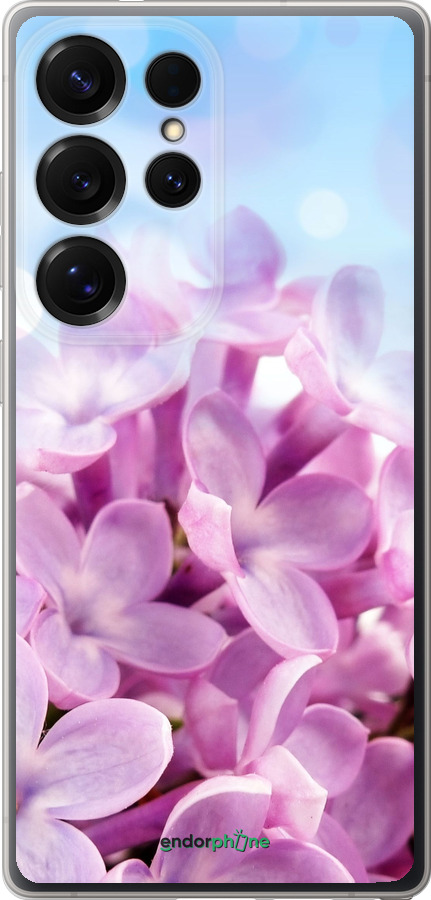 Силиконовый чехол Сирень для Samsung Galaxy S25 Ultra - 527u-3805 изображение 