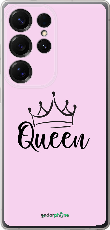 Силиконовый чехол Queen & King для неё для Samsung Galaxy S25 Ultra - 5520u-3805 изображение 
